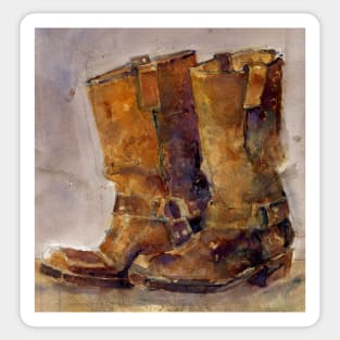 Cowboy Boots Sticker